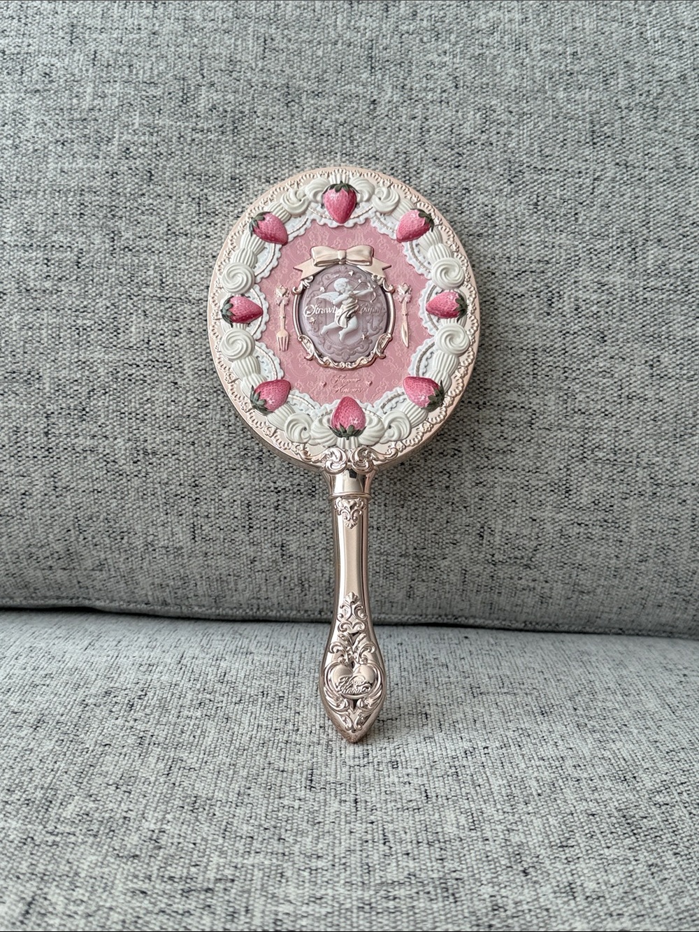 Flower knows Strawberry Cupid Hand Mirror - Picture 3 of 5